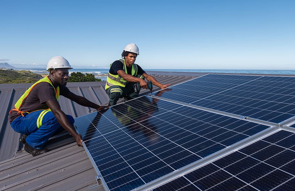 Solar panel array
